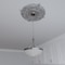Ekena Millwork Attica PVC Ceiling Medallion (Canopies up to 7 3/4"), 22"OD x 3 1/2"ID x 1"P, Bright Coat Aluminum CMP22ATBAL - alternate 8